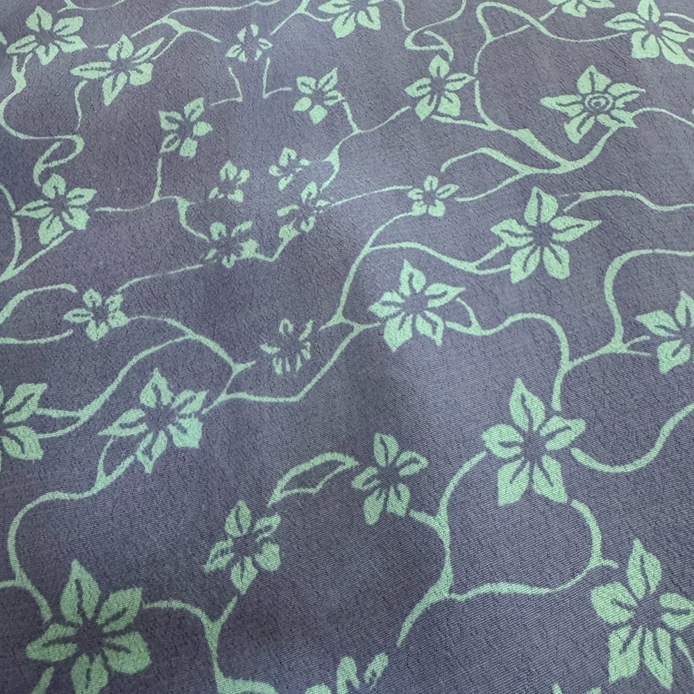 LUSANA Wrap Style Floral Dress Size 4 - Picture 4 of 5